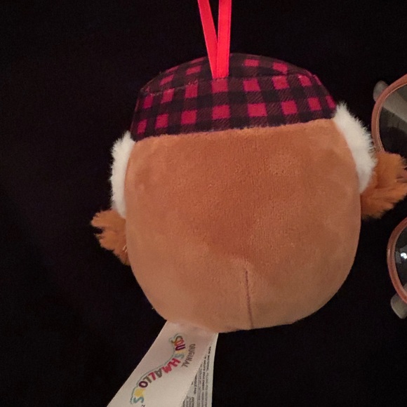 Squishmallow Owl Squishville 4" Christmas Ornaments - Picture 2 of 3